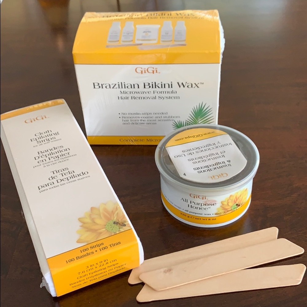 Gigi Spa Brazilian Bikini Wax Set Brand New
